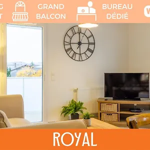Zenbnb - Royal - 2 - 4 Pers - Wifi - Balcon - Parking Appartement